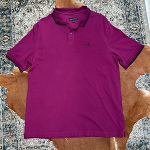 Banana republic large purple polo